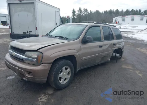 2002 Chevrolet Trailblazer Ls из США, поврежденный, VIN 1GNDT13S222501871